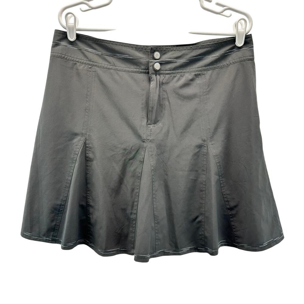 Title Nine Skort Swingtastic Gray Skort Tennis Golf Pickleball 12 Granola